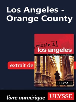 cover image of Los Angeles--Orange County